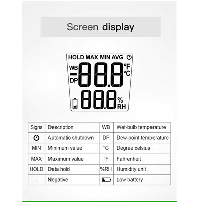 دماسنج و رطوبت سنج دیجیتالی مستک مدل TH11