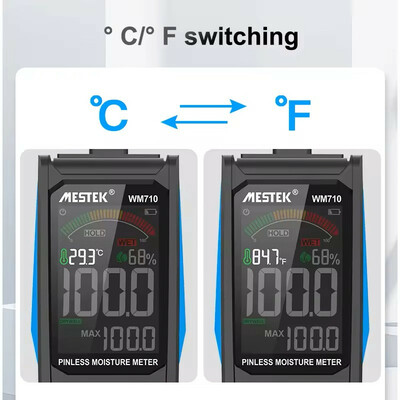 رطوبت سنج چوب و دیوار مستک مدل WM710