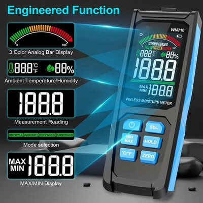 رطوبت سنج چوب و دیوار مستک مدل WM710