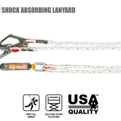 لنیارد ایمنی دو قلاب شوک دار کاستا مدل KOSTA KO3008-T