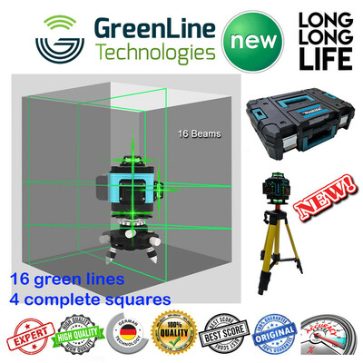 تراز لیزری ماکیتا مدل 4 بعدی 4D-360 نور سبز Hard Box