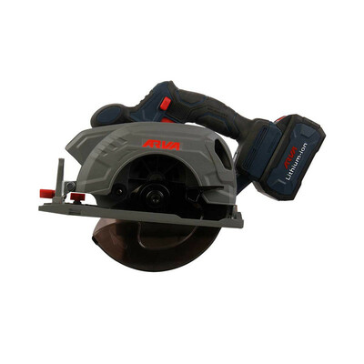 اره دیسکی آروا مدل 20 ولت 180 ميلي متر براشلس کد 5890