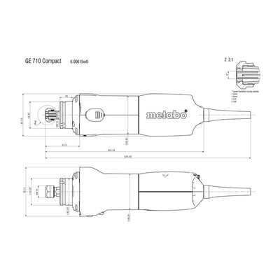فرز انگشتی متابو مدل GE710 Compact
