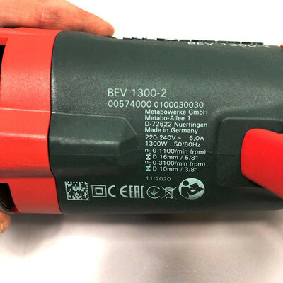 دریل گیربکسی متابو مدل BEV 1300-2