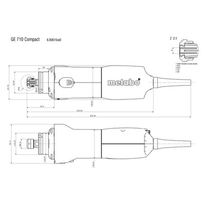 فرز انگشتی متابو مدل GE710COMPACT