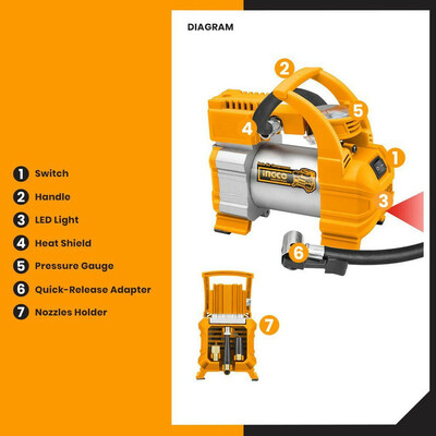 کمپرسور  هوا اینکو مدل AAC-1408
