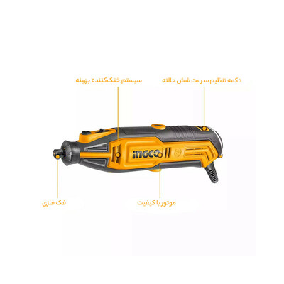 فرز انگشتی مینیاتوری دیجیتال اینکو  مدل MG2008-200W مجموعه 150 عددی