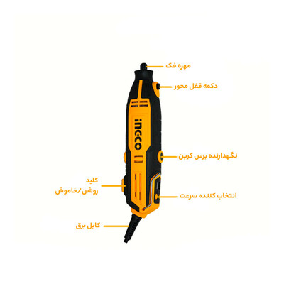 فرز انگشتی مینیاتوری دیجیتال اینکو  مدل MG2008-200W مجموعه 150 عددی