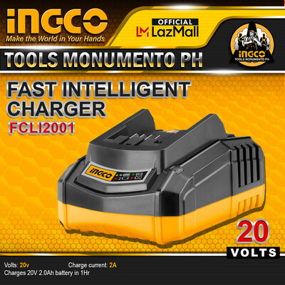 شارژر باتری 20 ولت 2 آمپر اینکو مدل FCLI-2001-20v-2.0Ah