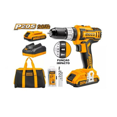 دریل پیچ گوشتی چکشی شارژی اینکو مدل CI-DLI-2002