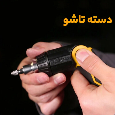 پیچ گوشتی جغجغه ای اینکو مدل  AKISD-1208-13pcs-13in1