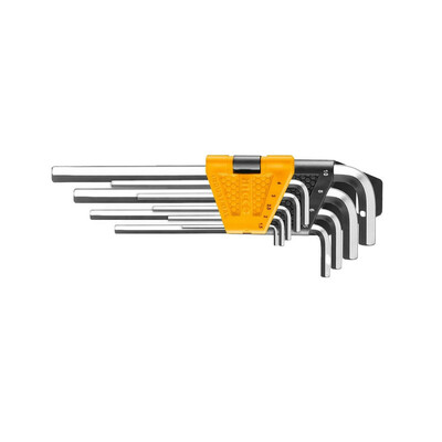 آچار آلن بلند اینکو مدل HHK-11092 مجموعه 9 عددی