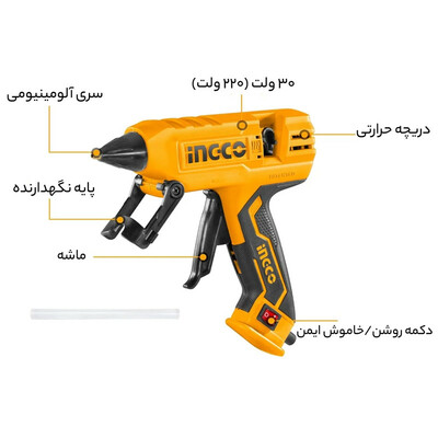دستگاه چسب حرارتی اینکو مدل GG-308