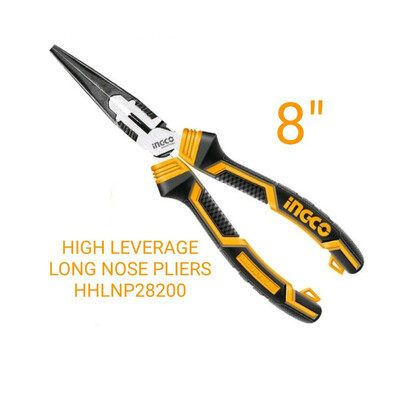انبر دم باریک اینکو مدل HHLNP-28200 سایز 8 اینچ