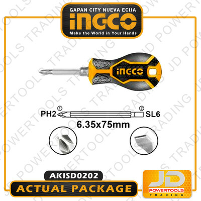 پیچ گوشتی دو سر اینکو مدل AKISD-0202