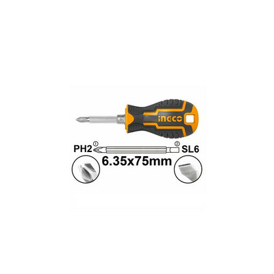 پیچ گوشتی دو سر اینکو مدل AKISD-0202