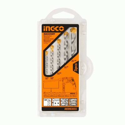 مته الماسه اینکو مدل AKDB3055 مجموعه 5 عددی