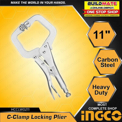 انبر قفلی گیره ای اینکو مدل HCCLW0211 سایز 11 اینچ