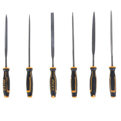 سوهان مینیاتوری اینکو مدل HKTF-63 مجموعه 6 عددی