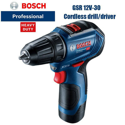 دریل پیچ گوشتی شارژِی بوش مدل GSR 12 V 30 Professional