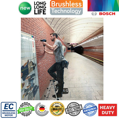 دریل شارژی چکشی بوش مدل GSB 12V-30 Brushless + Extra