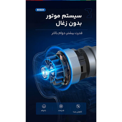 دریل پیچ گوشتی شارژی بوش مدل GDR 120 Li + GSR 120 Li مجموعه دو عددی