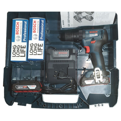 پیچ گوشتی شارژی چکشی بوش مدل GSB 18 V 50Extra brushless
