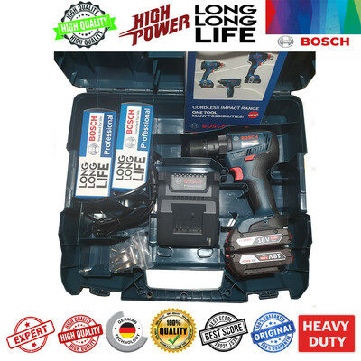 پیچ گوشتی شارژی چکشی بوش مدل GSB 18 V 50Extra brushless