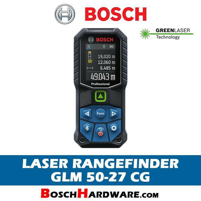 متر لیزری بوش مدل نور سبز GLM50-27 CG