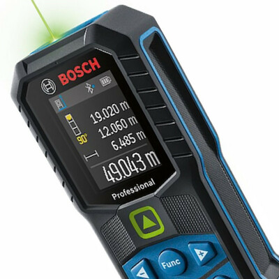متر لیزری بوش مدل نور سبز GLM50-27 CG