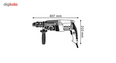 دریل بتن کن بوش مدل GBH 2-26 DFR