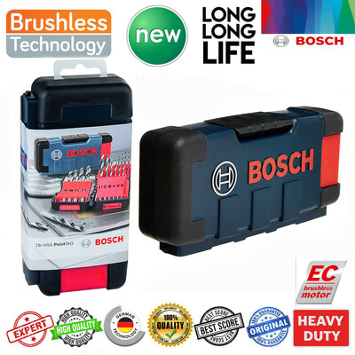 دریل شارژی چکشی بوش مدل GSB 18V-50 EC Motor + 3 Extra