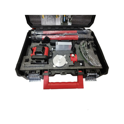 تراز لیزری میلواکی مدل 4 بعدی نور سبز کدHR3052 4D 16 Lines Box
