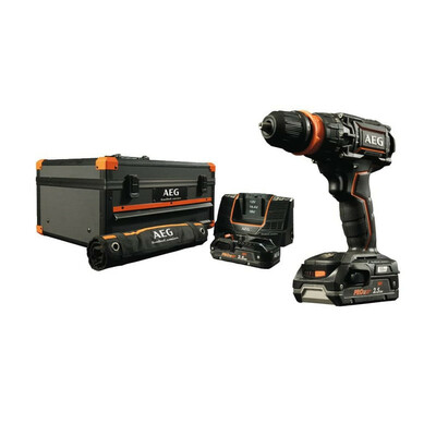 دریل پیچ گوشتی چکشی شارژی آ ا گ مدل BSB18CBLLE-252C