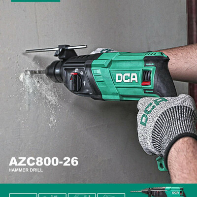 دریل بتن کن دی سی ای مدل  AZC800-26