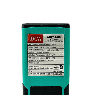 متر لیزری دی سی ای مدل ADF04-80