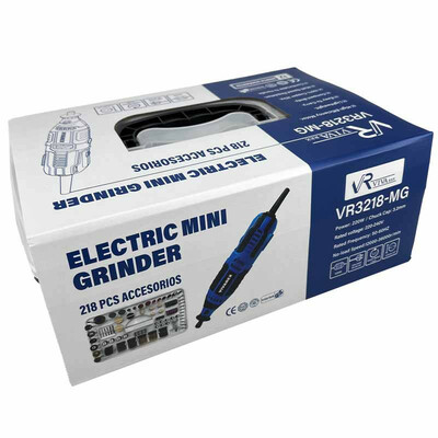 فرز مینیاتوری دیمردار 3.2 میلیمتری 220 وات ویوارکس مدل VR3218-MG مجموعه 218 عددی