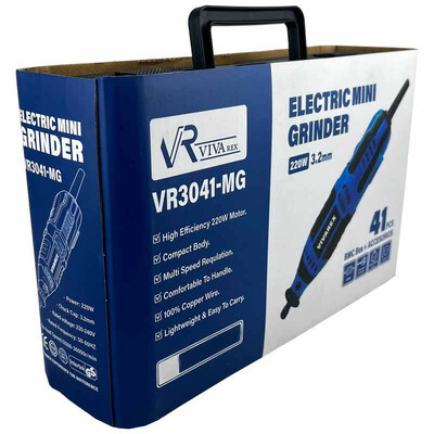 فرز مینیاتوری دیمردار 3.2 میلیمتری 220 وات ویوارکس مدل VR3041-MG مجموعه 41 عددی