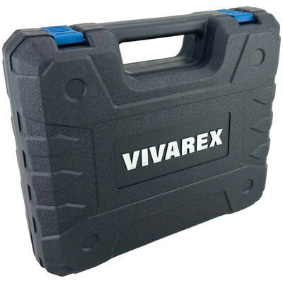دریل پیچ گوشتی شارژی ویوارکس مدل VR12V-2A-BLUE مجموعه 28 عددی