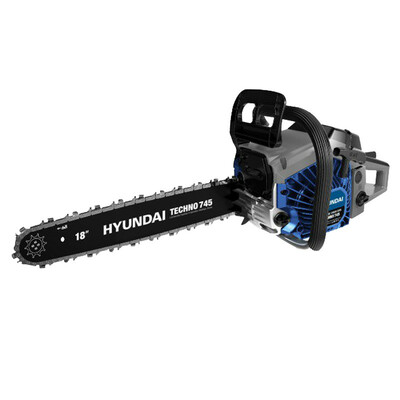 اره زنجیری بنزینی هیوندای مدل TECHNO 745