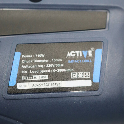 دریل چکشی اکتیو مدل YP-AC-2113CI/710W