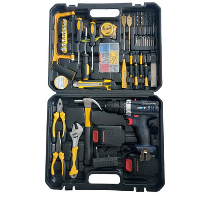 دریل پیچ گوشتی اکتیو تولز مدل AC-3520S مجموعه 65 عددی