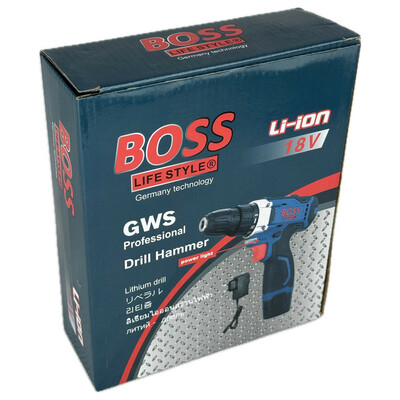 پیچ گوشتی شارژی باس مدل 18V-Li-ion