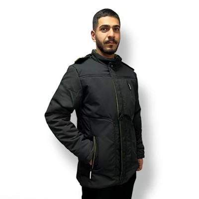 اورکت ضد آب صدرا آستر پشم شیشه 250 گرم و مخمل 60 گرم