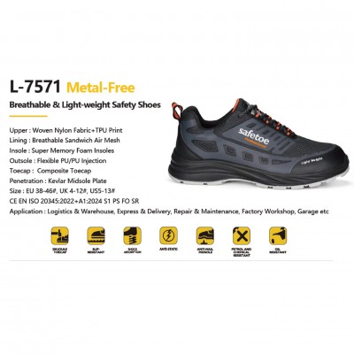 کفش ایمنی سیف تو مدل  مهندسی آنتی استاتیک کد 7571
