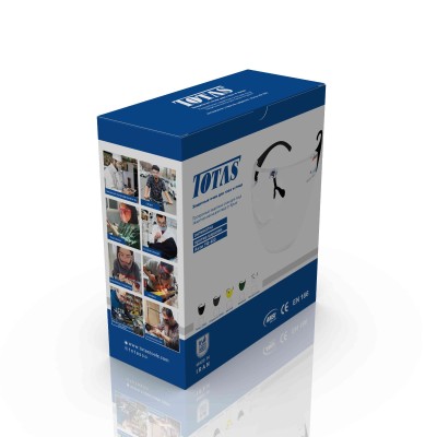 عینک ایمنی شیلد دار توتاص مدل AT111