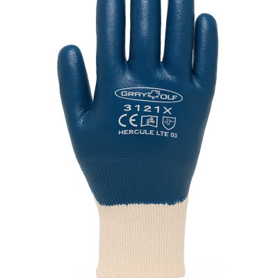 دستکش نیتریل گری ولف مدل gray wolf HERCULE LITE 03