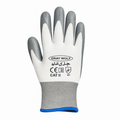 دستکش نیتریل گری ولف مدل gray wolf 421