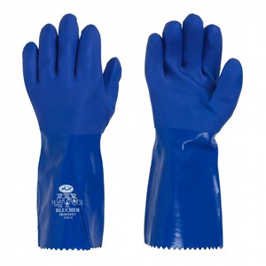 دستکش ایمنی ضد اسید ماتریکس مدل Bluchem