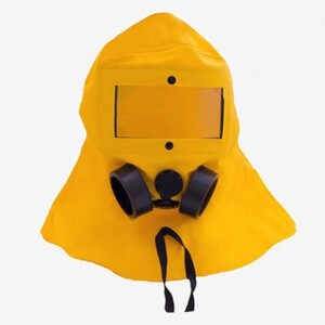 سرپوش ضد بخارات شیمیایی مجهز به ماسک شیمیایی فیلتردار بلو ایگل مدل NP312